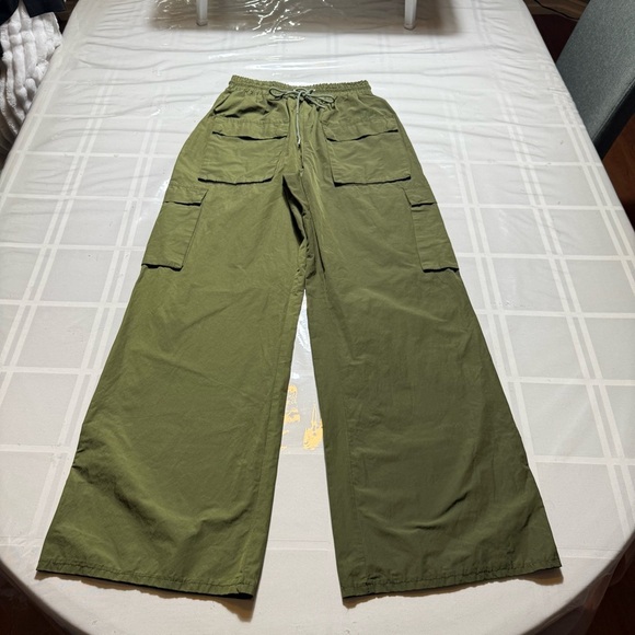 Olive Green Men's Shorts - Picture 5 of 14